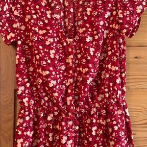 Kimchi Blue Dresses - Red floral mini dress sz S Kimchi Blue Dresses - Red floral mini dress sz S